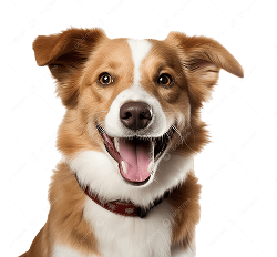 pngtree happy dog smiling dog png image 14532466 1